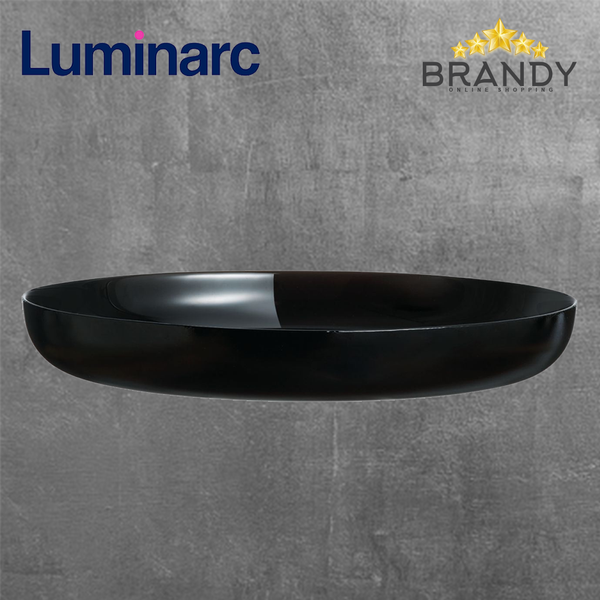 Friend's Time Black Round Plate 29cm