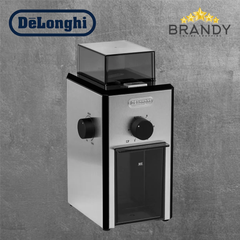 De'Longhi KG89 Burr Coffee Grinder Flat Burr 16 Settings Silver