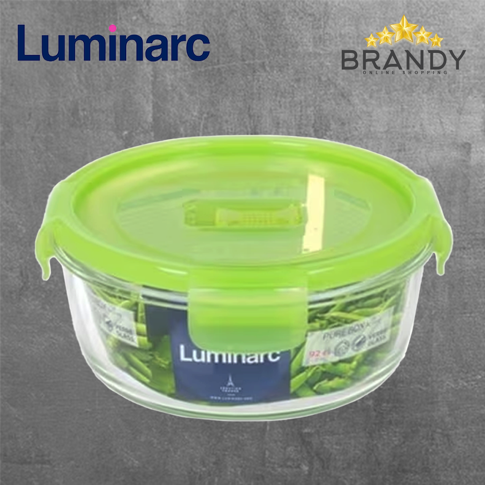 Pure Box Round Green Food Containers