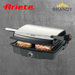 Sandwich Grill AR-1917 with 2000W Power and Non-Stick Plates