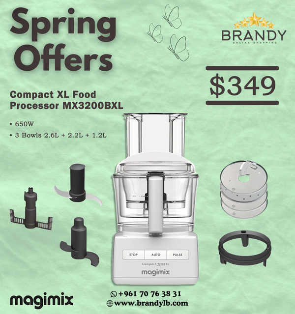 Food Processor 2.6L MX3200BXL