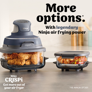 Ninja Crispi 4-in-1 Glass Air Fryer - 2 Containers + Lids