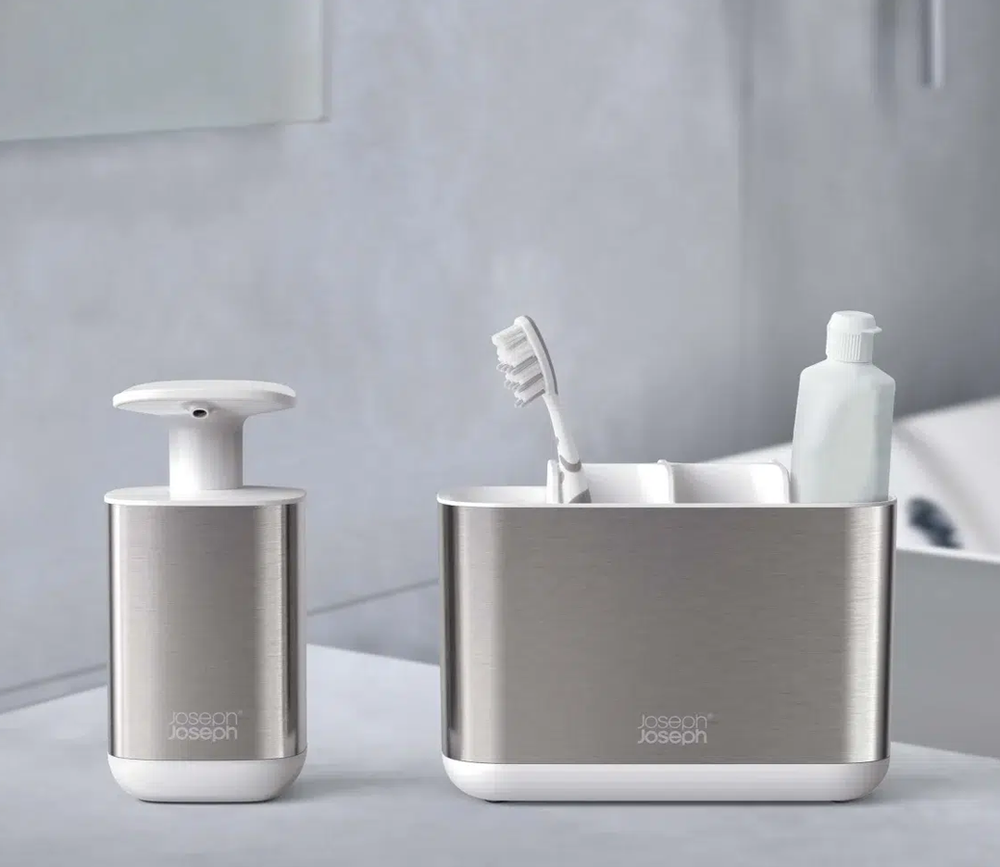 Stainless-steel Bathroom Sink Set