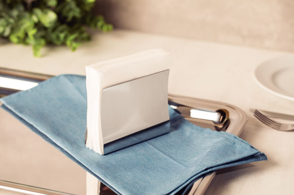 Quadrata Stainless Steel Napkin Holder
