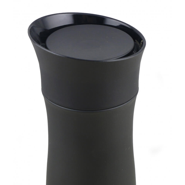 Black Metal Mug 300ml with Double Wall Insulation