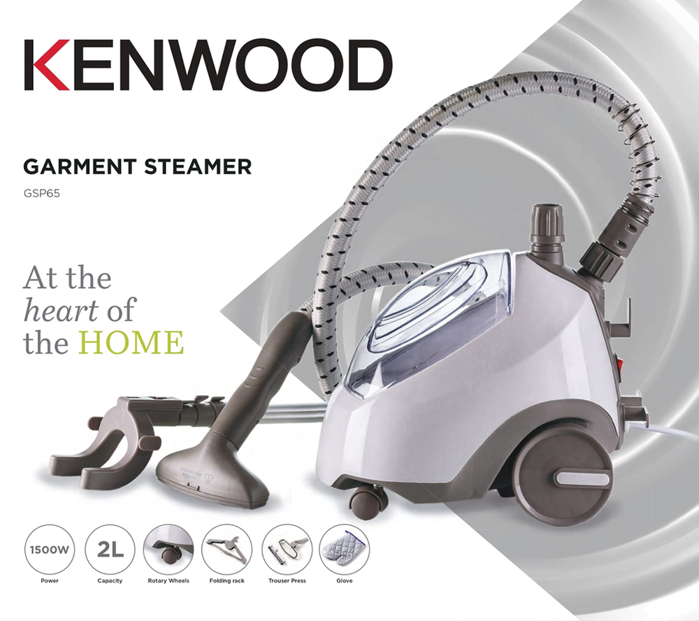 Garment Steamer With Hanger White GSP65