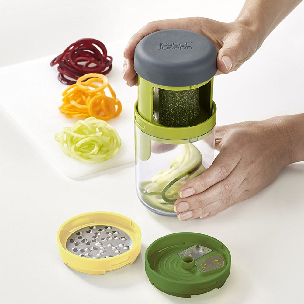 Spiro Multi Slicer Set with Non-Slip Base