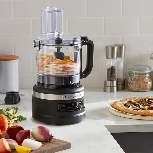KitchenAid Food Processor Black 3.1L with Attachments