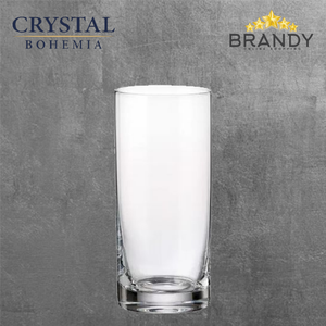 Larus Long Cups Set 6pcs, Crystal Glass, 350ml