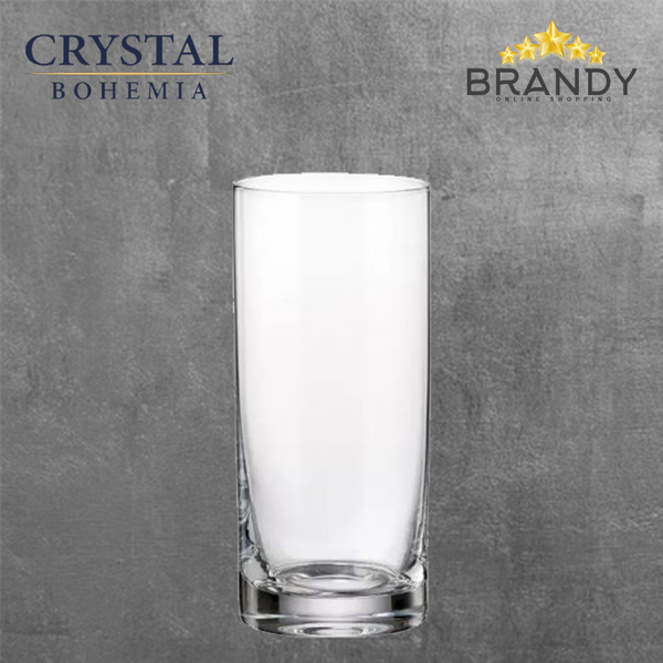 Larus Long Cups Set 6pcs, Crystal Glass, 350ml