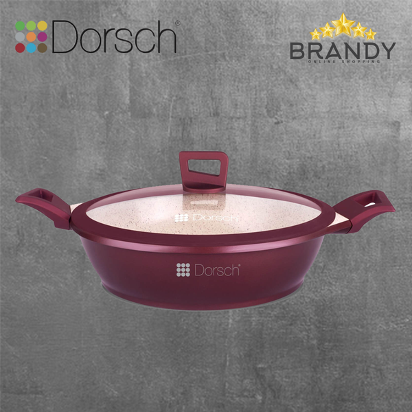 Premium Granite Low Casserole with Proglider Non-stick Coating