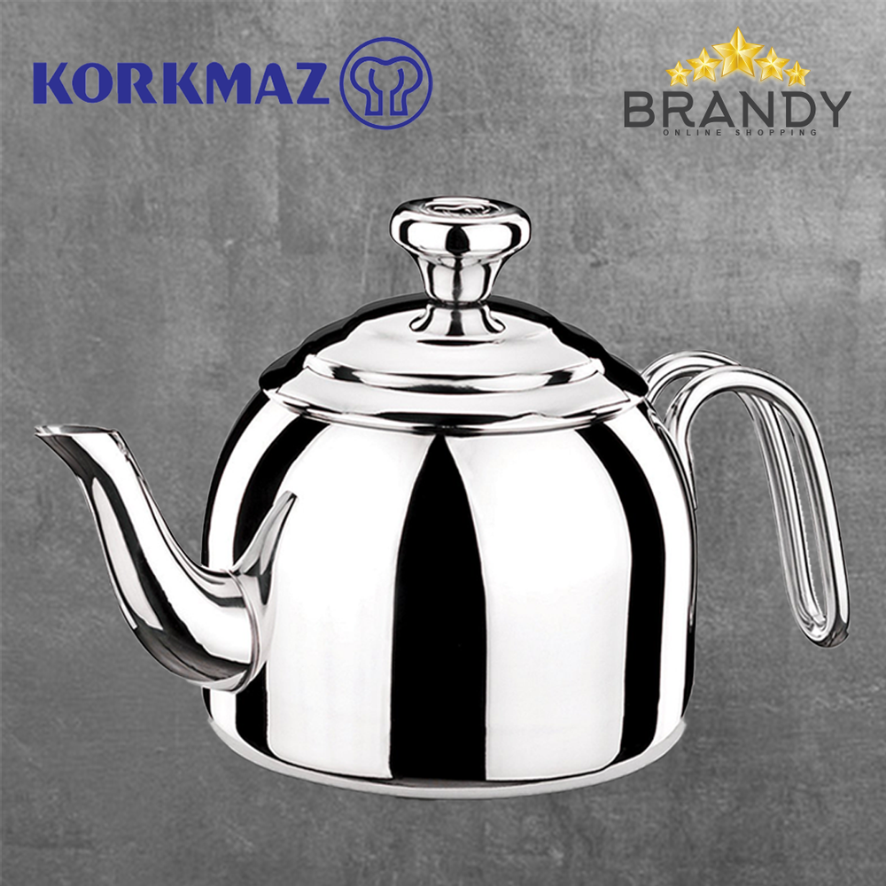 Droppa Tea Pot Stainless Steel 18/10, 0.9L-1.3L