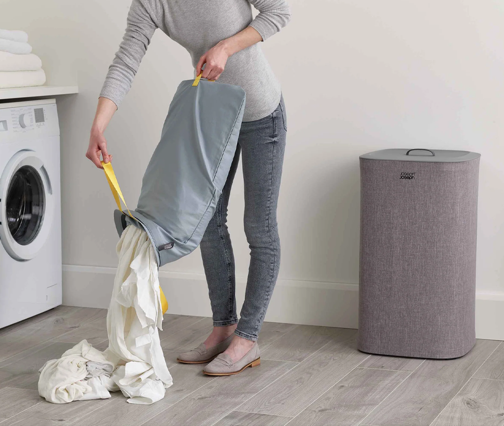 Grey Laundry Basket Set