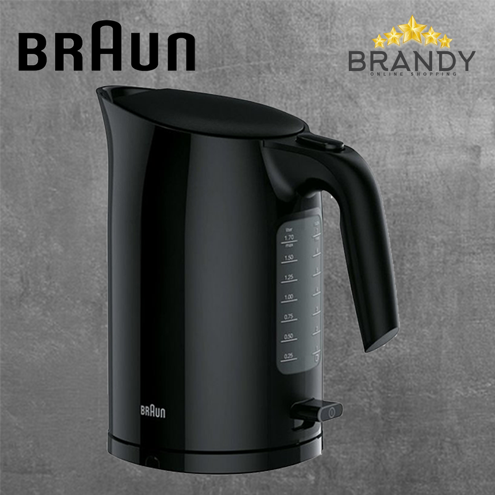Kettle WK3100BK 2200W 1.7L Fast Boiling Black