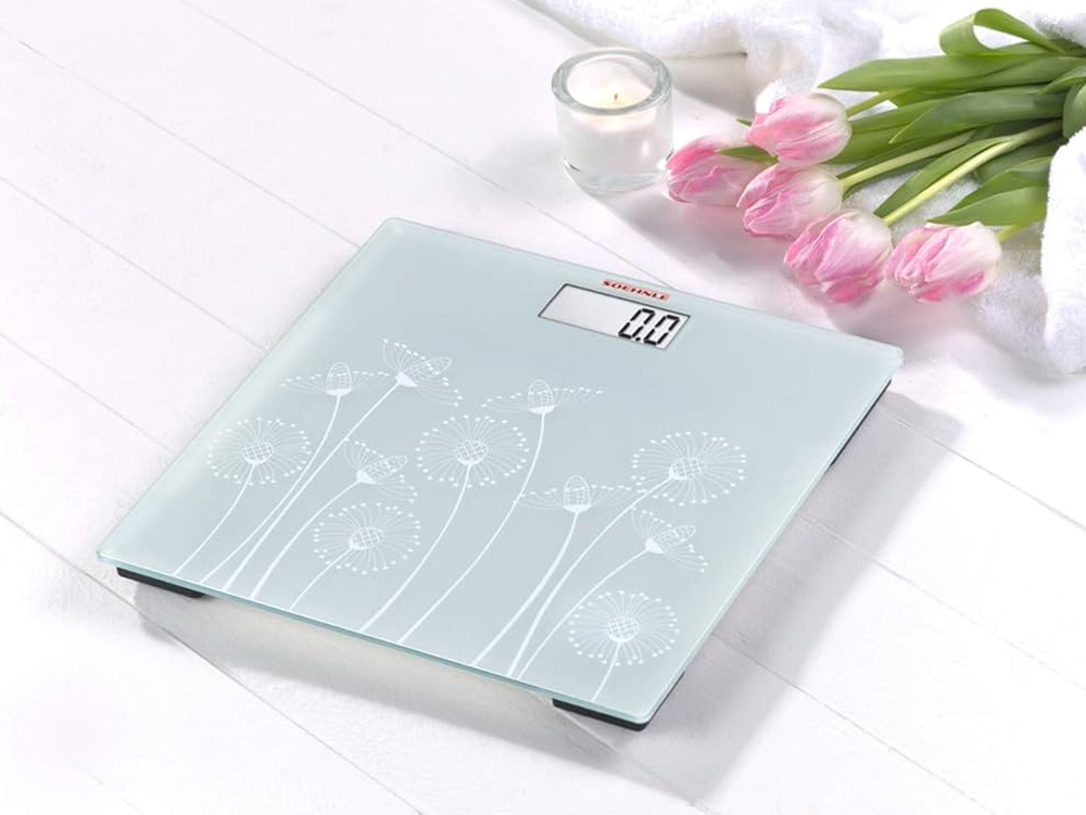 Frosted & Frozen Body Scale 180Kg Capacity Flat Glass Digital Display