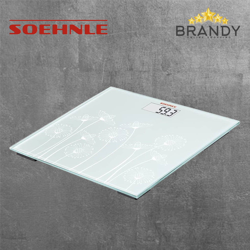 Frosted & Frozen Body Scale 180Kg Capacity Flat Glass Digital Display