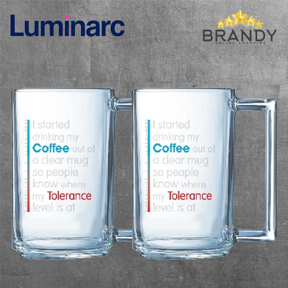 Moodometer Set 2 Mugs 32cl Glass