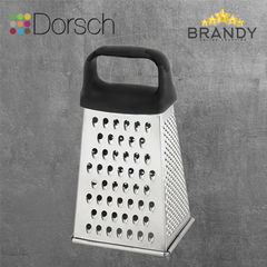 Dorsch 9" Stainless Steel 4-Sided Grater DH-05765 Ergonomic Handle-1