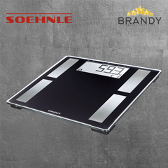 Soehnle Shape Sense Connect 50 Body Scale Bluetooth 180 kg Black