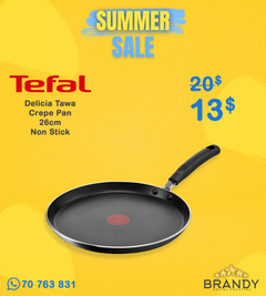 Tefal Delicia Pancake/Crêpe Pan 26 cm Nonstick