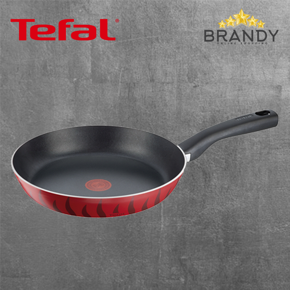 Tempo Flame Frypan - Non-Stick Aluminum with Thermo Signal