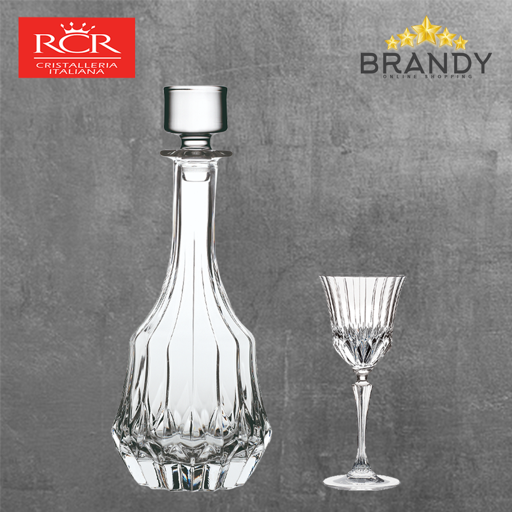 Adagio Liquor Set 7pcs Crystal Glassware
