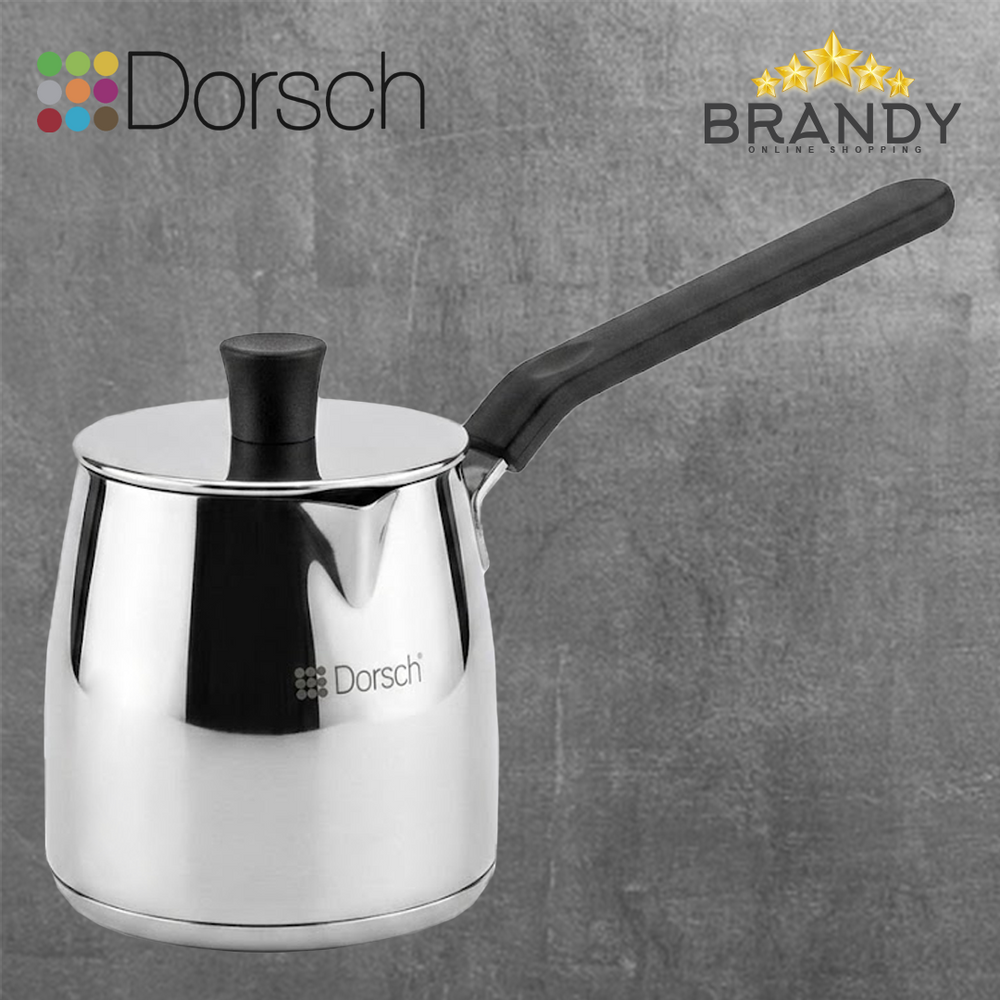 Dorsch Stainless Steel Coffee Pots Induction Compatible - 3 Sizes