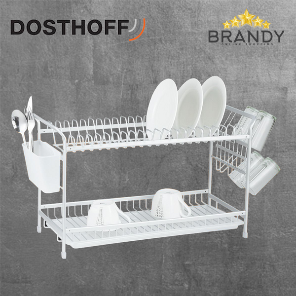Aluminium Dish Rack 2 tiers