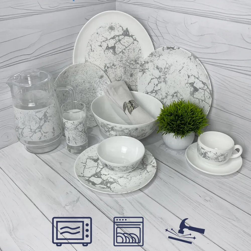 Luminarc Diwali Tectum 46-Piece Dinner Set V8145