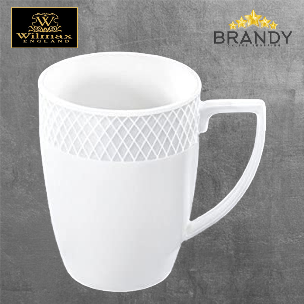 Julia Porcelain Mugs 350ml Set of 6