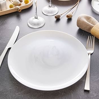 Diwali White Marble Dinner Set 18pcs