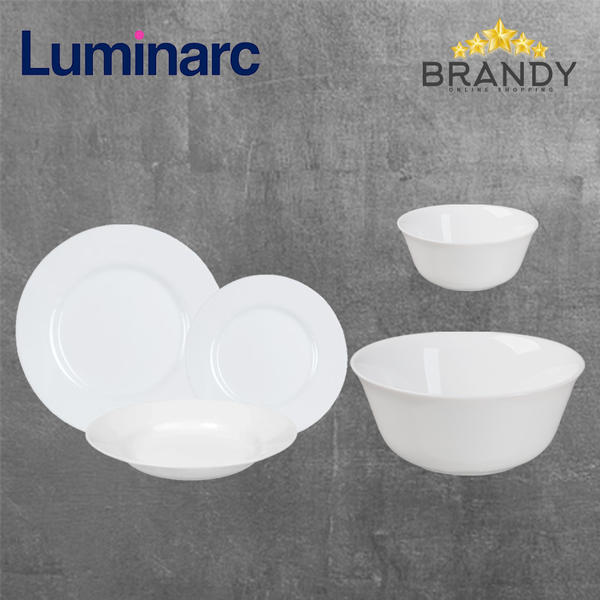 Everyday Dinner Set 44pcs Opal Glass