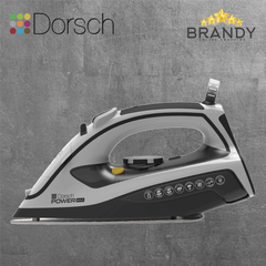 Dorsch PowerMax IR-500 Steam Iron 2200-2600W Adjustable Steam Black Grey
