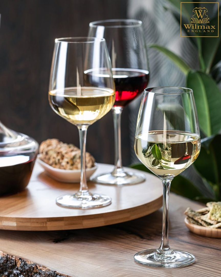 Wine Glasses Set 6pcs, 380ml & 510ml