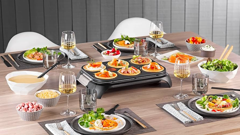 Crepe Maker PY558813 with Non-Stick Coating