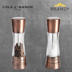 Derwent Copper Salt & Pepper Grinders Set 2pcs