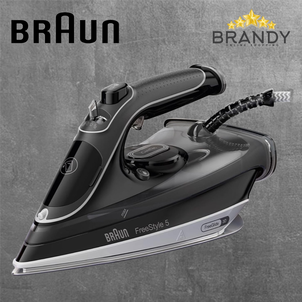 Steam Iron SI5188BK 2800W ELOXALplus Soleplate Adjustable Steam Control