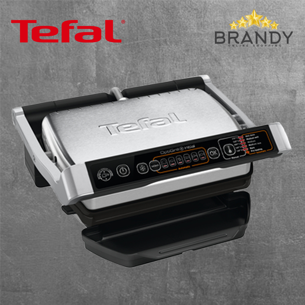 Optigrill+ Initial GC706D34 Electric Grill with Adjustable Temperature, 2000W, 6 Programs