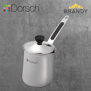 Stainless Steel Coffee Pot, Silver, Multiple Sizes