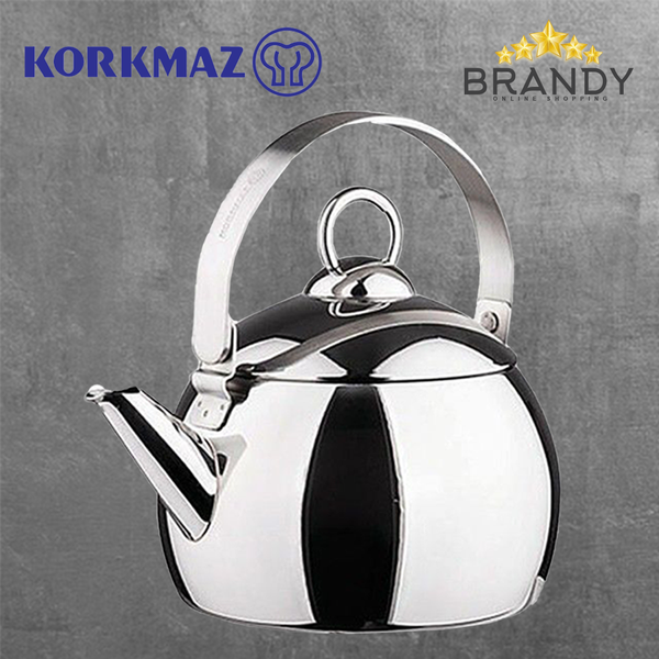 Tombik Tea Pot, Stainless Steel, 2L Capacity