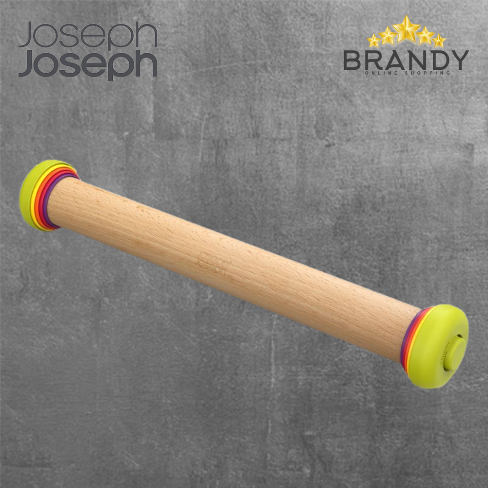 PrecisionPin Adjustable Rolling Pin with 5 Thickness Levels