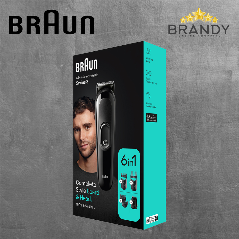 Style Kit 6 in 1 MGK3410 Men's Grooming Kit