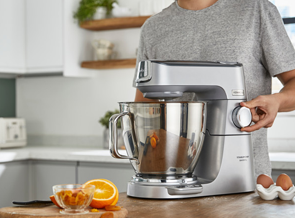 Stand Mixer Titanium Chef 7L XL KVL85.124SI with Smart Power Control