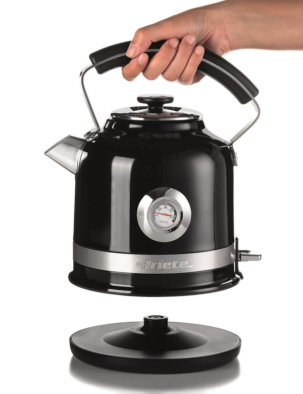 Kettle Moderna Black 1.7L with Thermometer