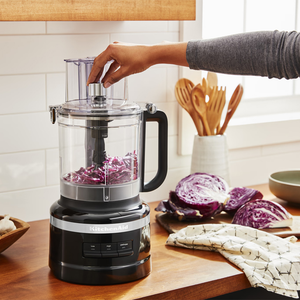 KitchenAid Food Processor Black 3.1L with Attachments
