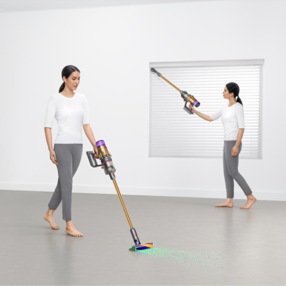 Cordless Stick Vacuum V12 Detect Slim Absolute Gold