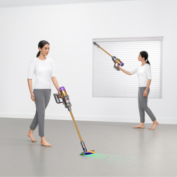 Cordless Stick Vacuum V12 Detect Slim Absolute Gold