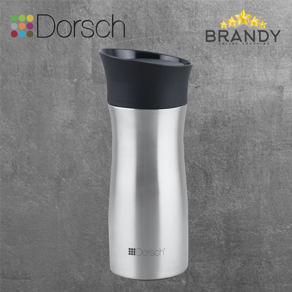 Silver Mug 300mL Stainless Steel Double Wall