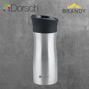 Silver Mug 300mL Stainless Steel Double Wall