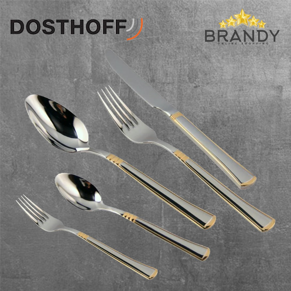 Classy Gold Cutlery Set 72pcs